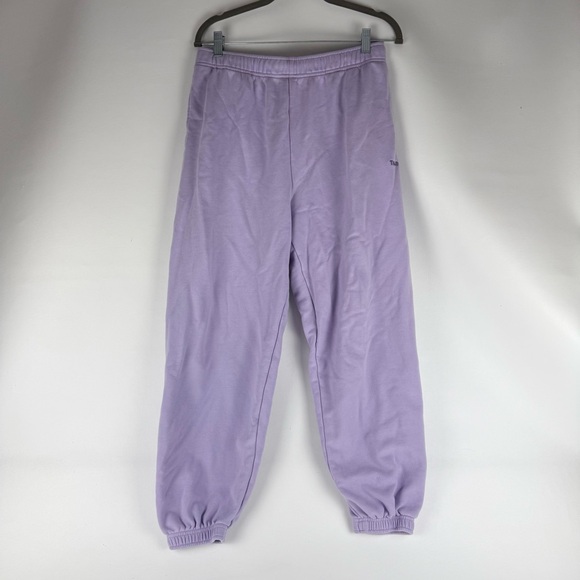 TNA Sweatfleece Lilac Terry Fleece Mega Fit Joggers - Picture 2 of 6
